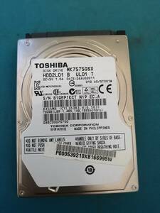 TOSHIBA 750GB 2.5