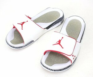 ki39■【1円スタート】ナイキ◆サンダル◆エアジョーダン 3スライド◆27.0cm◆一部難あり◆AIR JORDAN 3 SLIDE◆NIKE◆428789-101