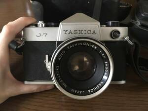 美品 ヤシカ YASHICA カメラ一眼レフ YASHICA J-7　日本製　