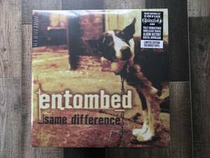 ★貴重新品NEW! ☆ENTOMBED エントゥームド ☆SAME DIFFERENCE ☆TRELPX 027 ☆LTD RED VINYL ANALOG 限定 赤盤 death metal デス Sweden