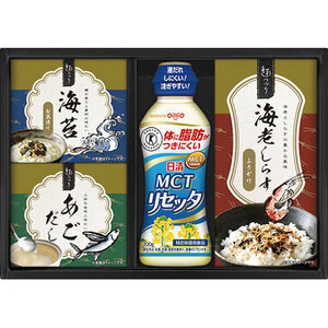 日清 日清MCTリセッタ&和風詰合せ 日清MCTリセッタ・あごだし・海苔茶漬け・海老しらすふりかけ B1066596