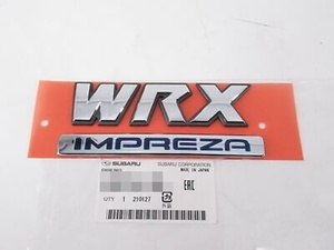 ★新品★ スバル純正 SUBARU インプレッサ リアエンブレム WRX IMPREZA