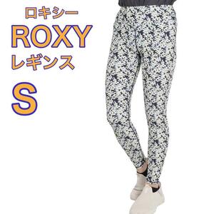 新品 ロキシー レギンス HEALING TIME LEGGINGS ブルー