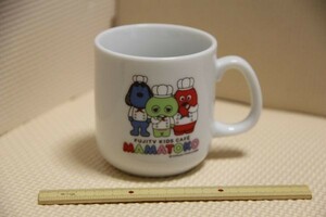 陶器製 ガチャピン ムック ラフくん マグカップ フジテレビ MAMATOKO キッズ カフェ 検索 ポンキッキ ムック ポンキッキーズ