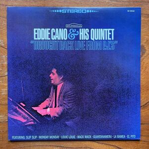 US盤 グルーヴィー・ジャズボッサ！ラテンジャズ傑作 / EDDIE CANO & HIS QUINTET『BROUGHT BACK LIVE FROM P.J.’S』サバービア/夜ジャズ