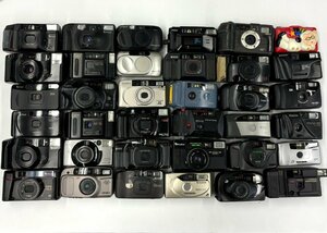 1円～/FUJI/CANON/MINOLTA/RICOH/etc.../コンパクトカメラ/フィルムカメラ/36点/まとめ/中古/大量/ジャンク/W009