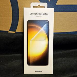 最終出品　新品未開封　Galaxy　S23　純正　液晶保護フィルム　プロテクター　サムスン　SAMSUNG　ギャラクシー