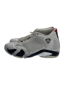 NIKE◆AIR JORDAN 14 RETRO S/エアジョーダンレトロシュプリーム/ホワイト/BV7630-106/29