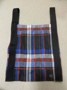 美品　ポーター ホワイトマウンテニアリング　トート　White Mountaineering × PORTER ORIGINAL BIG CHECK TOTE BAG