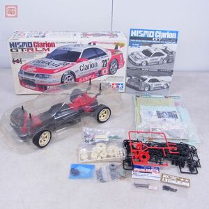 タミヤ 1/10 ニスモ・クラリオンGT-RLM 95 ル・マン 出場車 電動RC・4WDレーシングカー TAMIYA 現状品【40