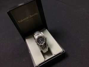 S62511【valentino zanetti】腕時計 レディース クォーツ時計 ナチュラルダイヤモンド 動作品 