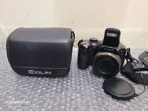 【C4096】【1円～】CASIO EX-FH25 EXILIM デジタルカメラ HIGH SPEED カシオ ※動作確認すみ ※液晶左側が暗くなってます