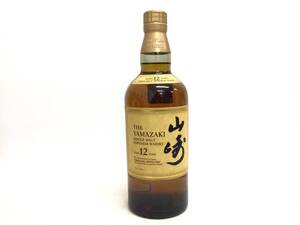 ウイスキー whisky サントリー 山崎 12年 シングルモルト 700ml 43% 重量番号:2(57)