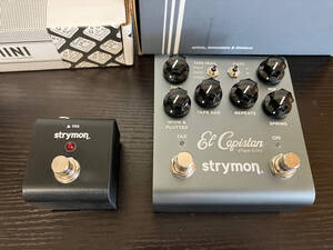 【セット】 strymon el capistan V2 & MINI switch ストライモン テープエコー エルキャピスタン