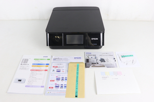 【動作OK】EPSON EP-881AB エプソン カラリオ インクジェットプリンターブラック_GJH_B0620-J013