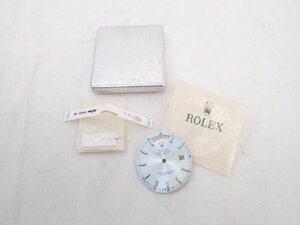 【未使用品・希少】ROLEX/ロレックス DAY-DATE II/デイデイト2 Ref.218206用純正文字盤 アイスブルー・針セット § 70D19-1