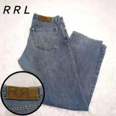 ✨希少✨ダブルアールエル　ＲＲＬ　ジーンズ　ジーパン　ヴィンテージ　ダメージ