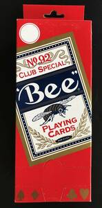 ポーカーサイズ・輸入トランプ【Bee-ダイヤモンドバック】カジノ仕様直輸入〝12 decks〟