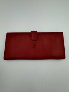 【新品】LOEWE ロエベ 長財布 レッド