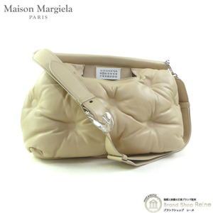 メゾン マルジェラ （Maison Margiela） グラムスラム ミディアム ショルダー クラッチ バッグ S56WG0177 アーモンド（中古）