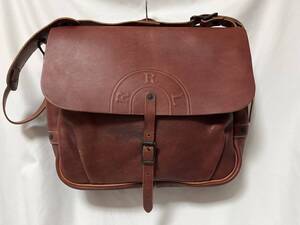 RRL LEATHER MAIL BAG レザー メールバッグ (O-8-16)