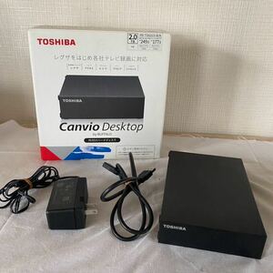 1円スタート TOSHIBA 東芝 BUFFALO バッファロー バッファロー HD-TDA2U3-B/N 外付けHDD 2TB ハードディスク 通電確認済み