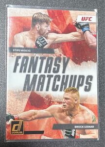 PANINI DONRUSS UFC BROCK LESNAR FANTASY MATCHUPS