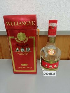 0603B38　中国名酒 未開封 五粮液白酒 WULIANGYE 500ml　