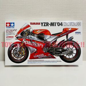 タミヤ模型 ヤマハ YZR-M1 2004 No.7/33 1/12 YAMAHA YZR-M1 