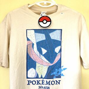 ★即決有★ 未使用 ポケモン tシャツGU ゲッコーガ tシャツ ポケットモンスター Tシャツ ポケモン Tシャツ ゲッコーガ tシャツ タグ付 M 