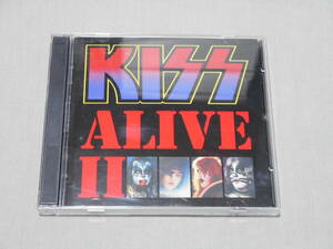 KISS 「ALIVE Ⅱ」 Us製CD2枚組 タトゥーシール付き