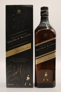 JPHNNIE WALKER ジョニーウォーカー DOUBLE BLACK スコッチウイスキー 1L 40% 箱付 6934-80サイズ