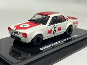 京商　1/64 06022C　SKYLINE GT-R　KPGC10　No.6