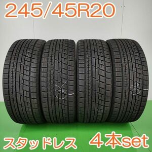 【送料無料】 YOKOHAMA 245/45R20 99Q iceGUARD iG60 ZPS ヨコハマタイヤ アイスガード ランフラット スタッドレス 冬 4本セット YW384 K