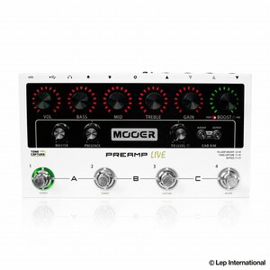 最落無し! Mooer　Preamp Live　/ a45477　Mooerプリアンプの技術を突き詰めた、究極のプリアンプペダル！　1円