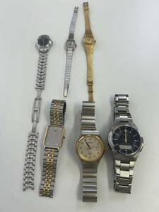 【8】ブランド腕時計6本まとめ出品　非稼働品　ジャンク品　動作未確認　CASIO RADO SEIKO GIVENCHY アナログ　メンズ　レディース　中古