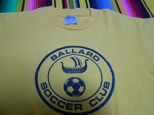 １９８０年代 ONEITA POWERーT BALLARD SOCCER CLUB FOOTBALL ビンテージ サッカー フットボール ナンバリング ボブマーリー オリンピック